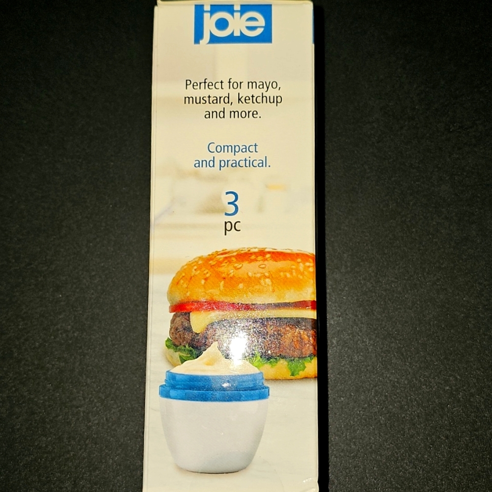 Joie MSC Condiments On The Go Containers Multicolor BPA Free 3-Piece Set Travel - Picture 8 of 10